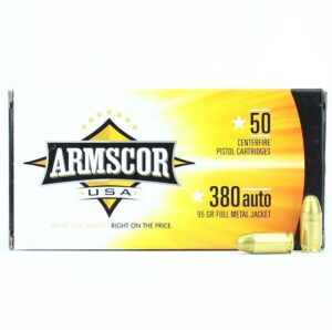 Armscor 380 Auto ACP FMJ 95 Gr (50)