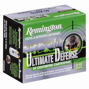Remington 45 ACP 230 Gr Ultimate Defense Brass Jacketed HP (20)