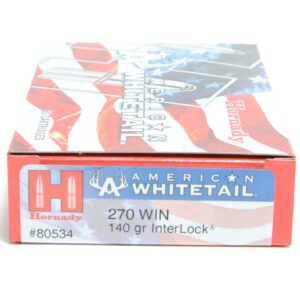 Hornady 270 Win 140 Grain Interlock American Whitetail (20)