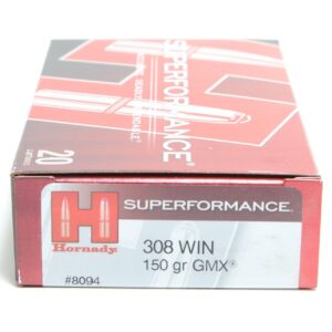Hornady 308 Win 150 Grain Gmx Superformance (20)