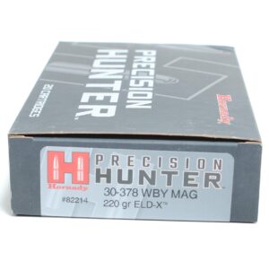 Hornady 30-378 Wby Mag 220 Grain ELD-X (Extremly Low Drag) Hunting (20)