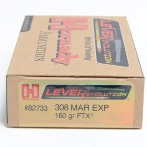 Hornady 308 Marlin Ex 160 FTX (Flex Tip) LEVERevolution (20)