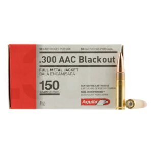 Aguila 300 Blackout 150 Gr FMJ (50)