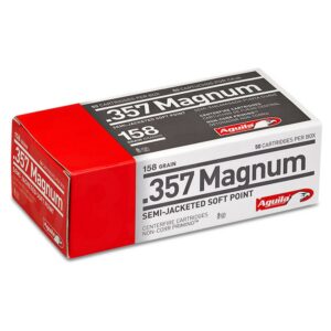 Aguila 357 Mag 158 Gr Semi-Jacketed SP (50)