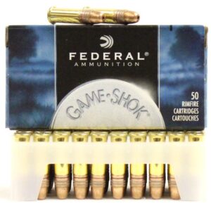 Federal 22 LR 38 Gr Game Shok Copper Coated HP (50)