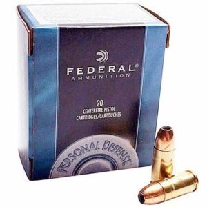 Federal 9mm 115 Gr JHP Personal Defense (20)