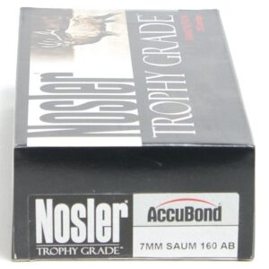 Nosler 7mm Saum 160 Grain AccuBond (20)