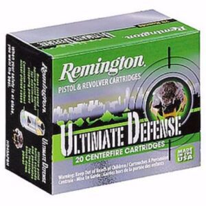 Remington 380 Auto 102 Gr Ultimate Defense Compact BJHP (20)