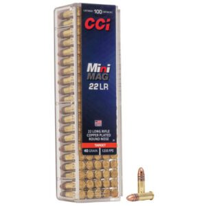 CCI 22 LR 40 Gr HV CC RN Mini Mag (100)