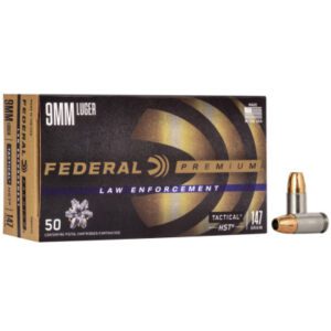Federal 9mm 147 Gr Premium Personal Defense LE HP HST (50)