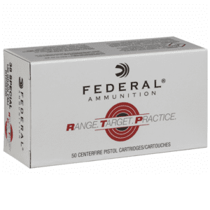 Federal 38 Special 130 Gr FMJ RTP (50)