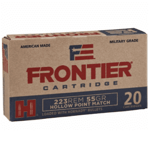 Frontier 223 Rem 55 Gr Hornady Hollow Point Match (20)