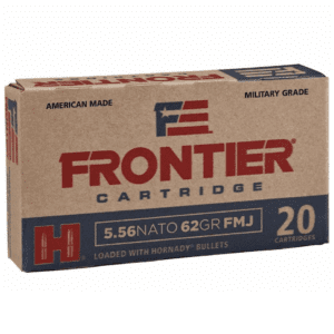 Frontier 5.56 Nato 62 Gr Hornady Full Metal Jacket (20)