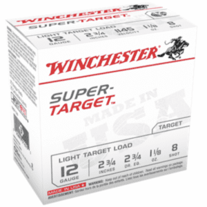 Winchester 12 Gauge 2 3/4" 1 1/8 oz 8 Shot Super Target (25)