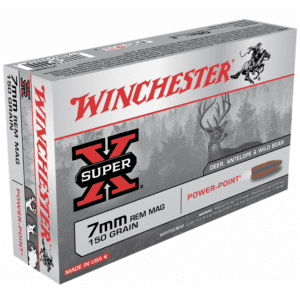 Winchester 7mm Rem Mag 150 Gr Super X Power Point (20)