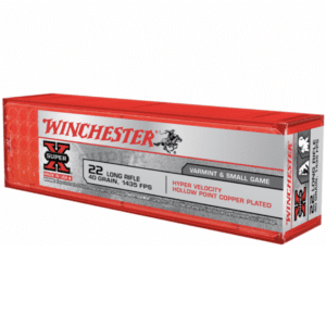 Winchester 22LR 40 Gr Plated HP (100)