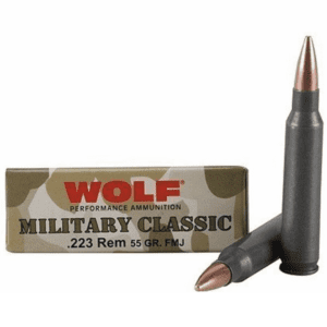 Wolf 223 Rem 55 Gr FMJ Military Classic (20)