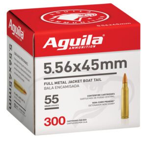 Aguila 5.56 55 Gr FMJBT (300) Bulk Pack