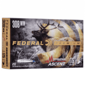Federal 308 Win 175 Gr Terminal Ascent (20)