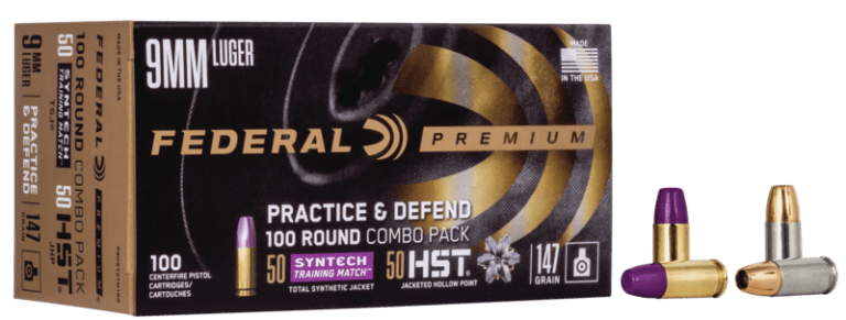 Federal 9MM 147 Gr HST 50 Count and TSJ American Eagle SYNTECH 50 Count ...