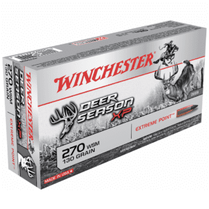 Winchester 270 WSM 130 Grain Extreme Point Deer Season XP (20)
