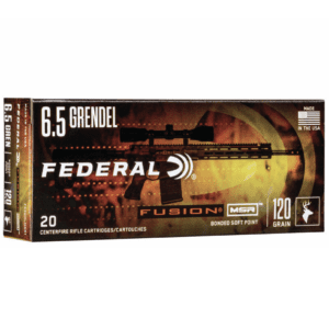Federal 6.5 Grendel 120 Gr Fusion (20)