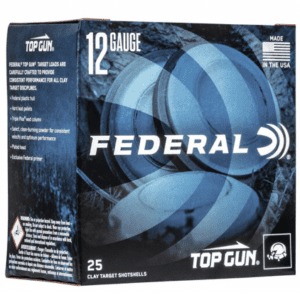 Federal 12 Gauge 2 3/4" 1 1/8 oz 8 Shot Top Gun (25)