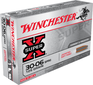Winchester 30-06 Springfield 125 GR Super-X Jacketed Soft Point (20)