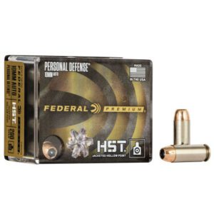 Federal 10mm 200 Gr HST JHP (20) Personal Defense