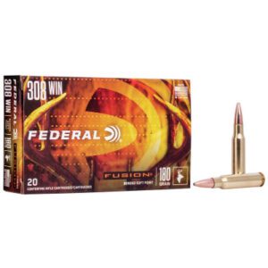 Federal 308 Win 180 Gr BT Fusion (20 Rounds)