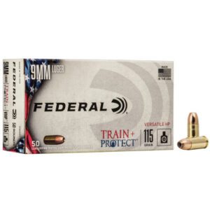 Federal 9MM 115 Gr Train + Protect VHP (50)