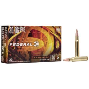 Federal 30-06 Springfield 150 Gr Fusion Soft Point (20)