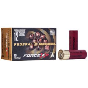 Federal 12 Ga Premium Personal Defense 2.75" Buckshot 9 Pellet Segmenting Buckshot (10) Force X2